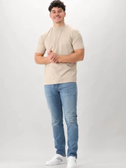Valenza T-shirt Interlock Supima Beige