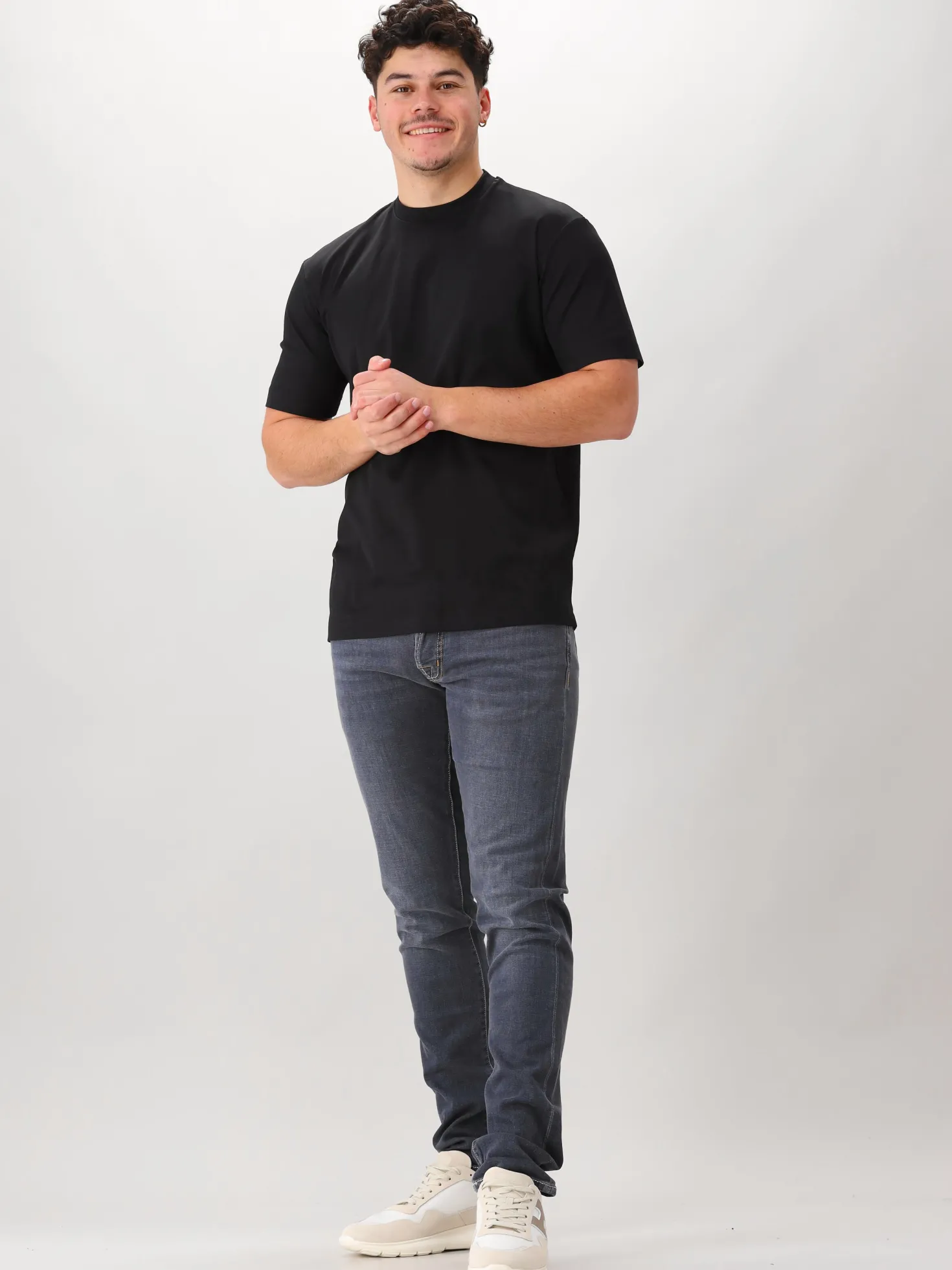 Valenza T-shirt Interlock Supima Black