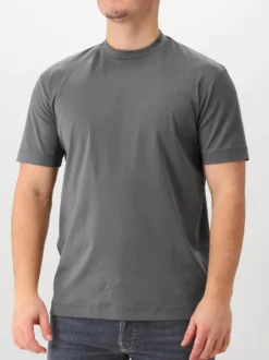 Valenza T-shirt Interlock Supima Dark Grey