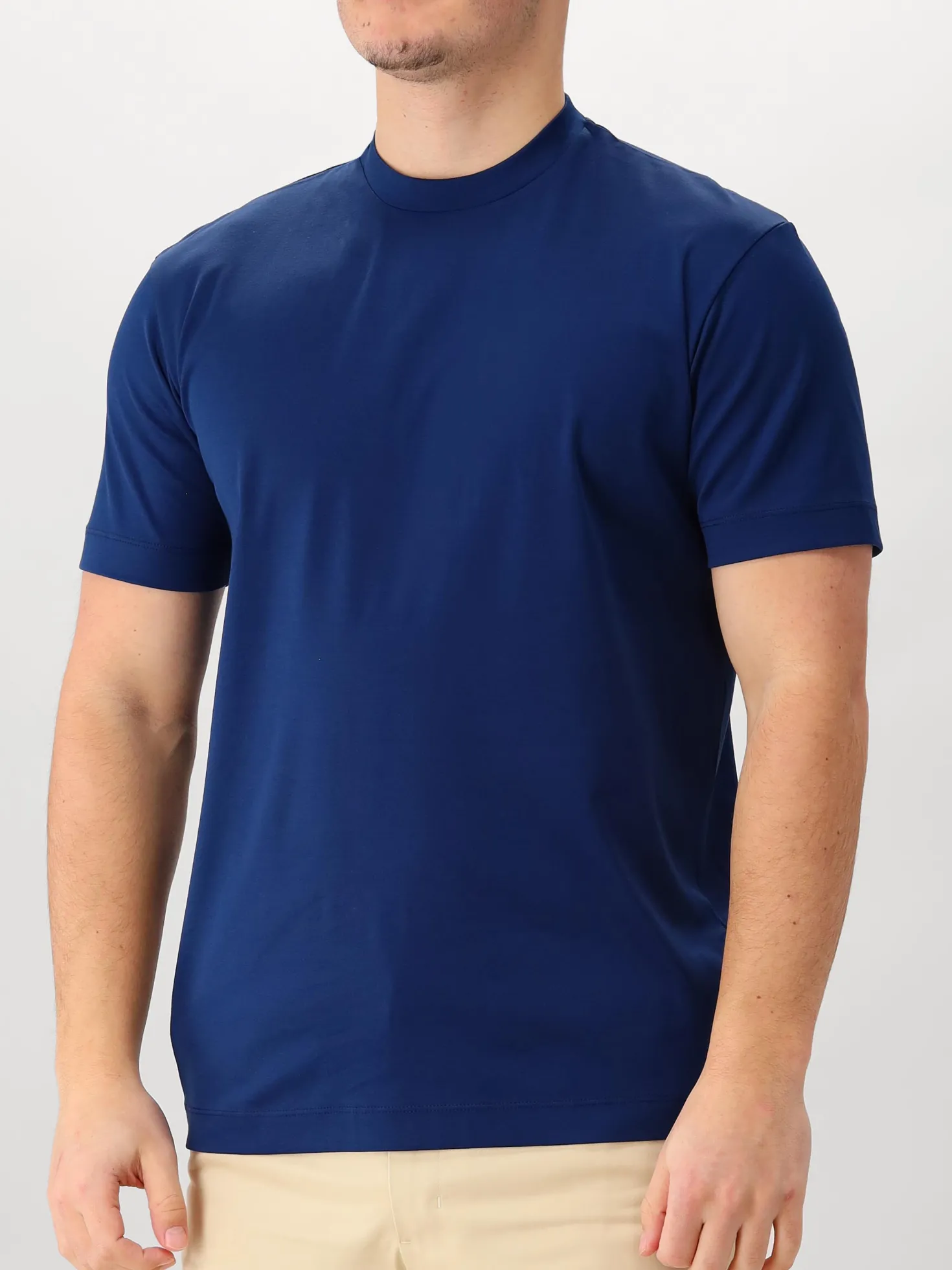 Valenza T-shirt Interlock Supima Blue