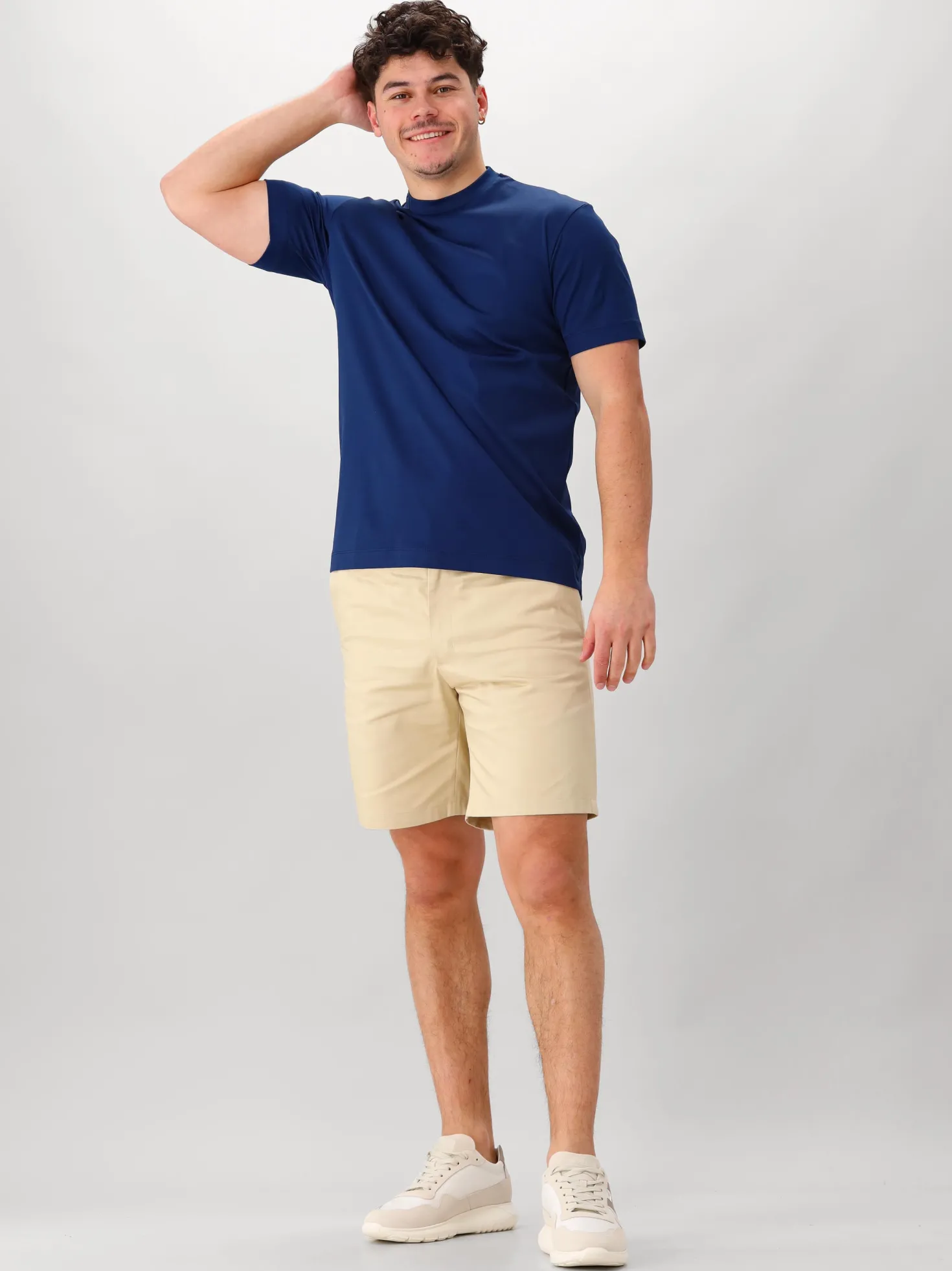 Valenza T-shirt Interlock Supima Blue