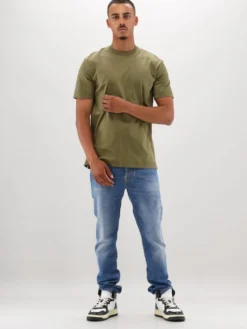 Valenza T-shirt Interlock Supima Army Green
