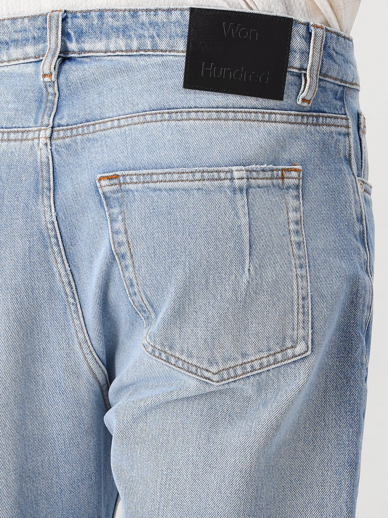 Won Hundred Jeans Blauw Ben R50 Light Blue