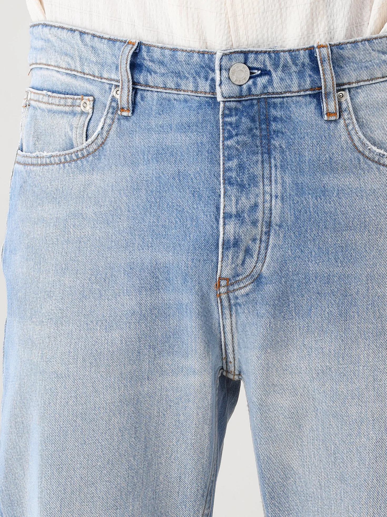 Won Hundred Jeans Blauw Ben R50 Light Blue