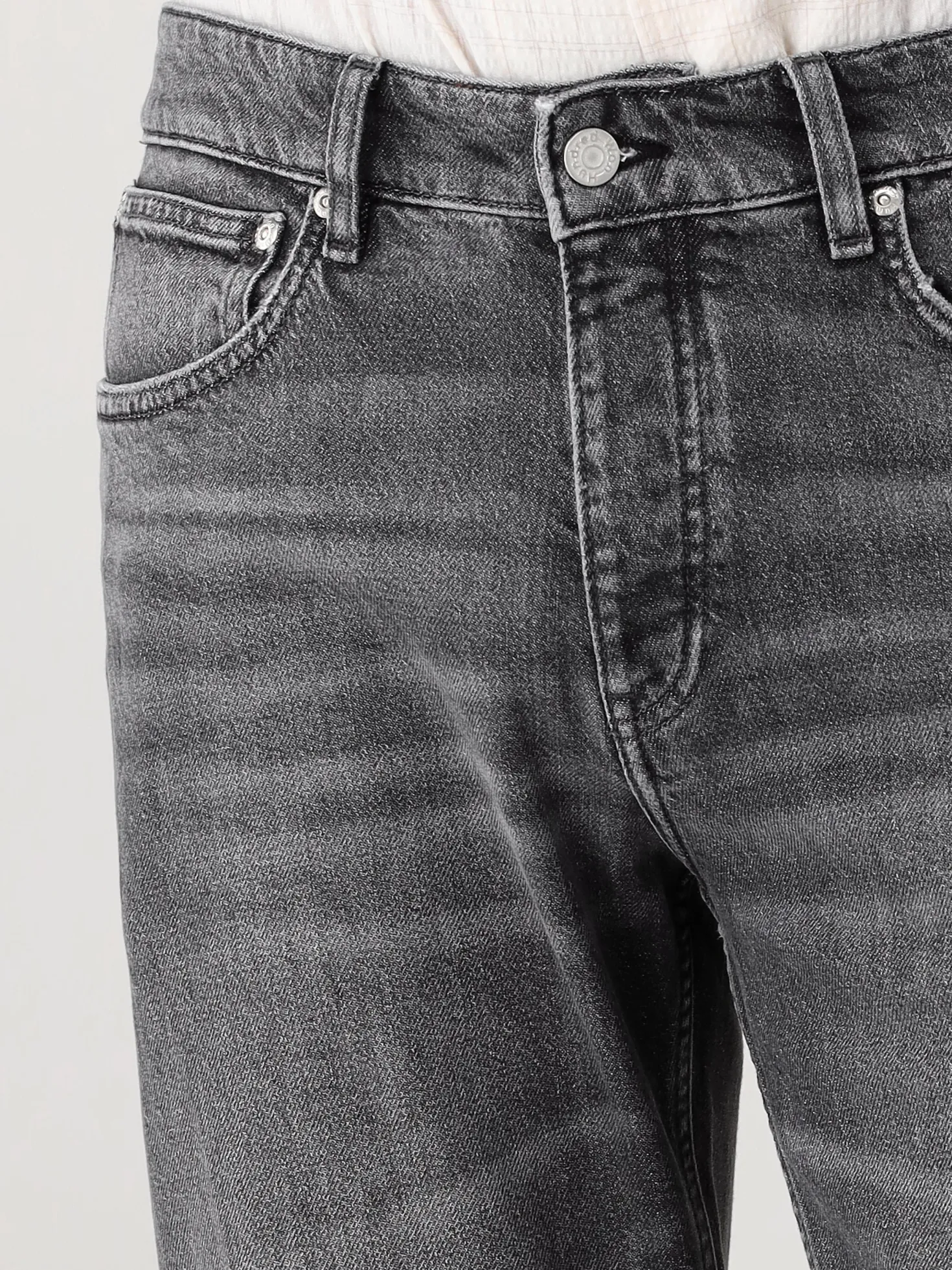 Won Hundred Jeans Zwart Archer Stone Coal