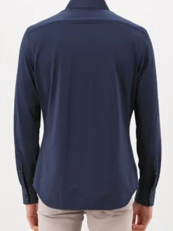 Xacus Overhemd Blauw Active Shirt Tailor Fit ACT558ML 11460 055