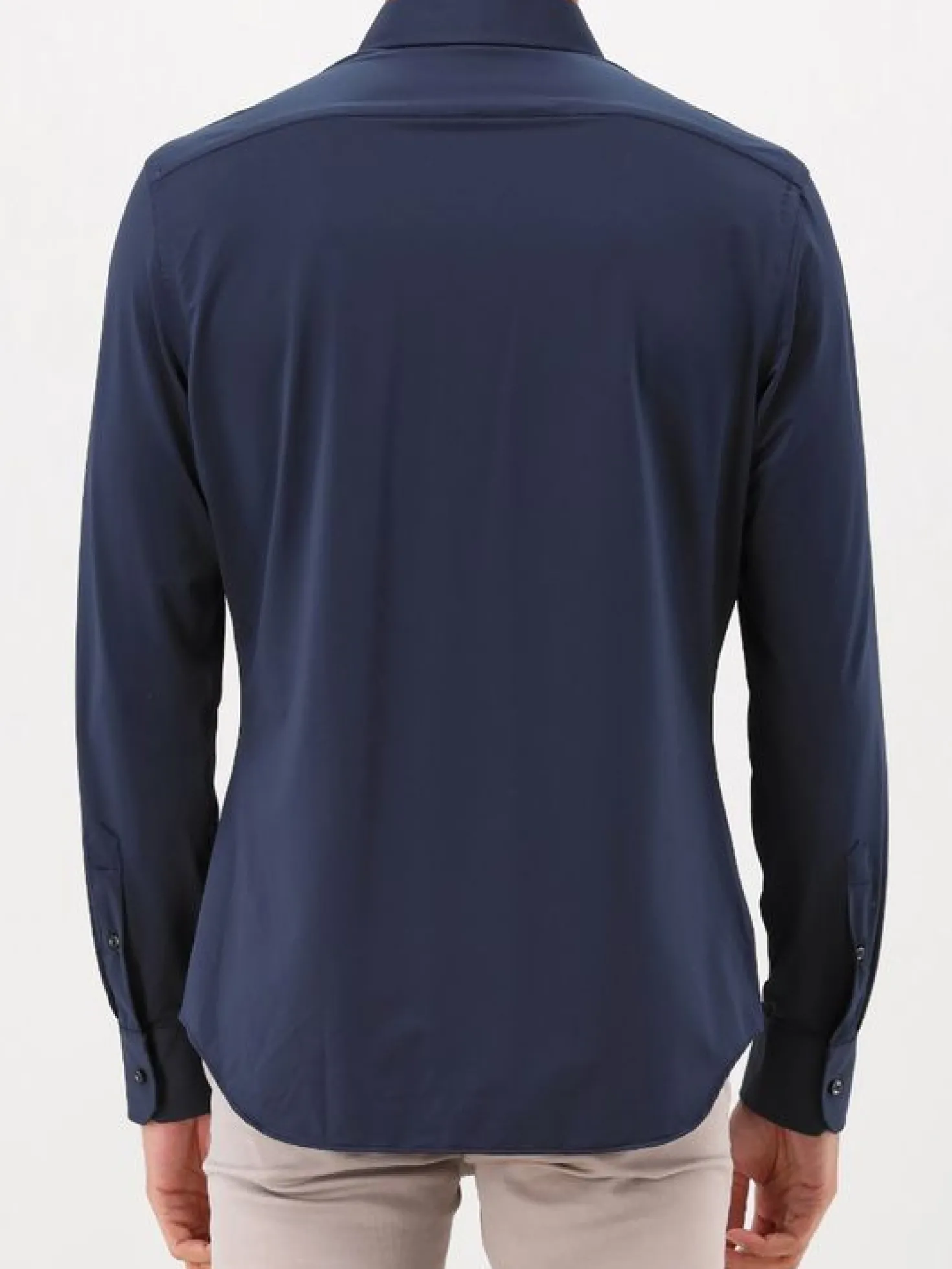 Xacus Overhemd Blauw Active Shirt Tailor Fit ACT558ML 11460 055