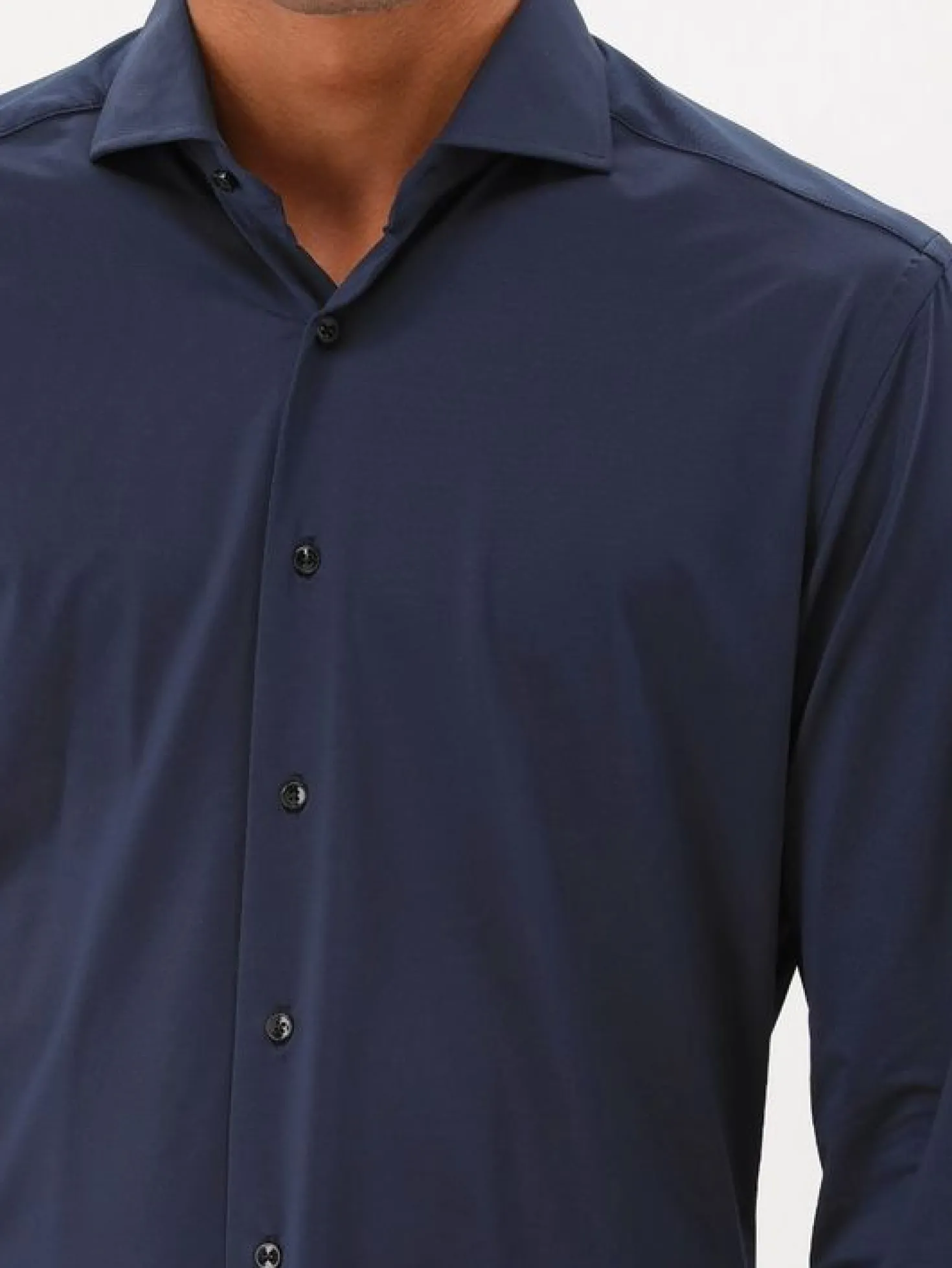 Xacus Overhemd Blauw Active Shirt Tailor Fit ACT558ML 11460 055