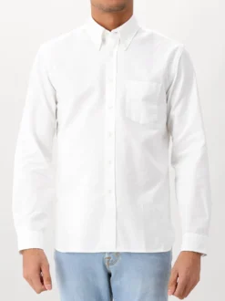 Xacus Overhemd Wit Legacy Shirt 421ML 11285 001